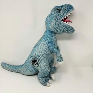 Jurassic World Blue T-Rex Tyrannosaurus Rex Dinosaur Plush Stuffed Animal 18"